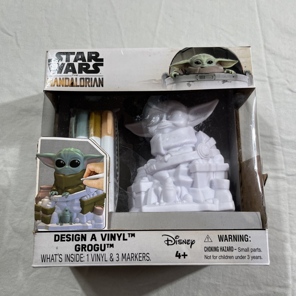 Star Wars Mandalorian Design A Vinyl Grogu Baby Yoda DIY Craft Kit Tara Toy NEW